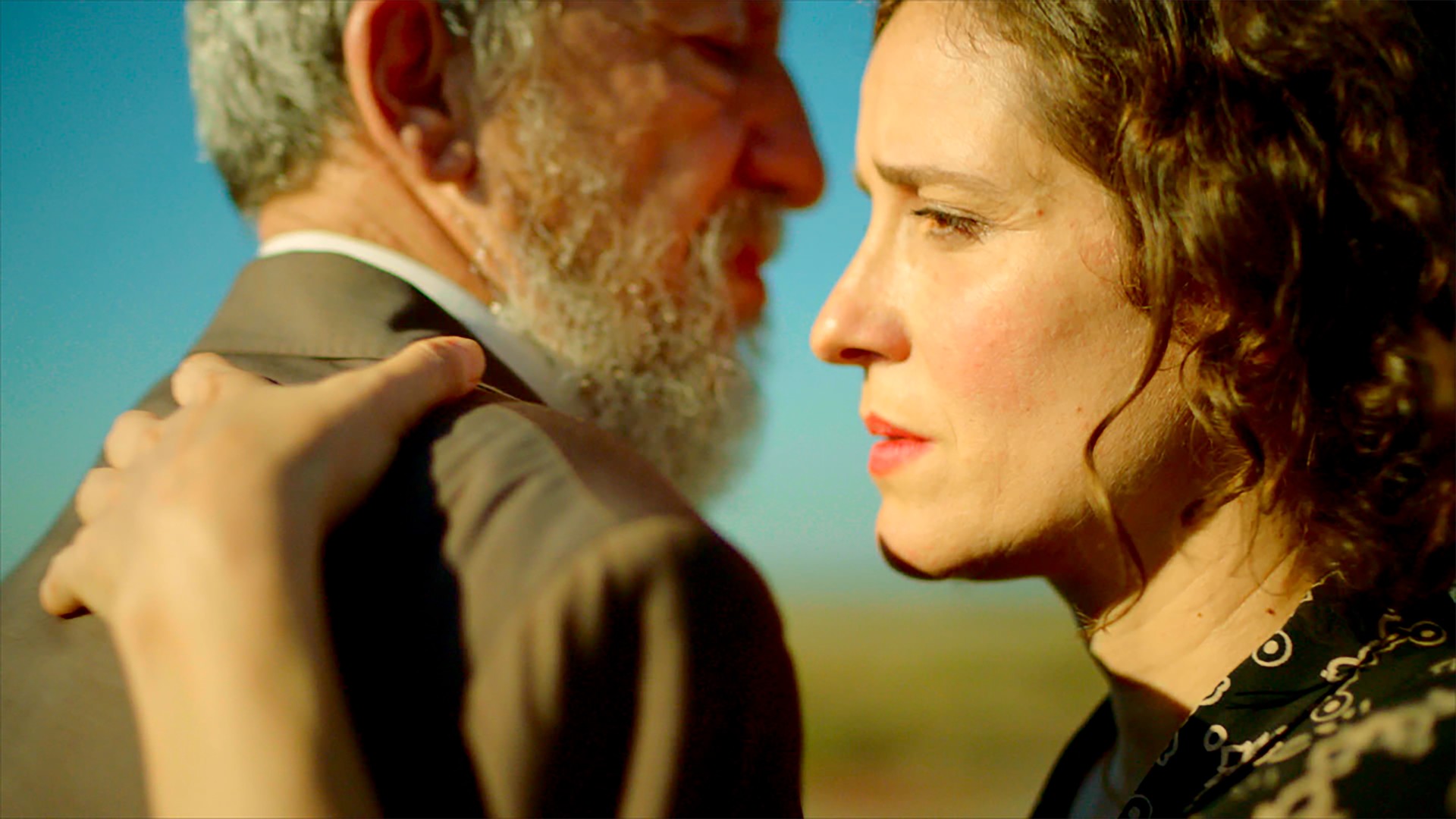 Photo 1 The City and the City Still3 actors Vassilis Karaboulas and Angeliki Papoulia HOMEMADE FILMS